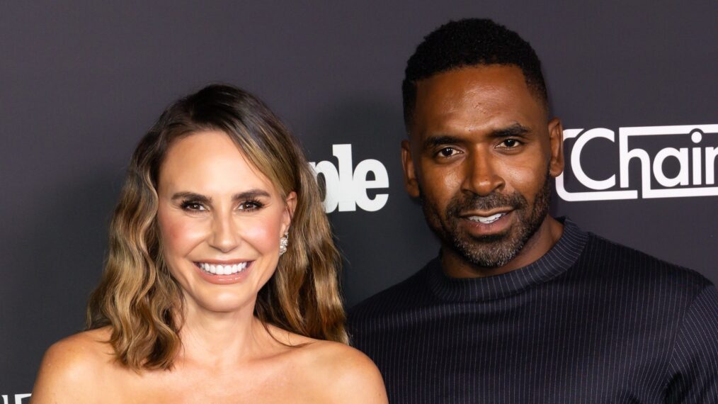 Keltie Knight and Justin Sylvester