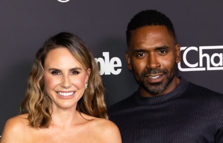 Keltie Knight and Justin Sylvester