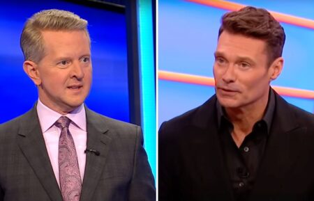 Ken Jennings and Ryan Seacrest