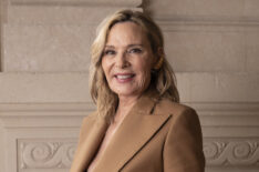 Kim Cattrall attends the Nina Ricci Womenswear Fall/Winter 2025-2026 show as part of Paris Fashion Week on March 07, 2025 in Paris, France.