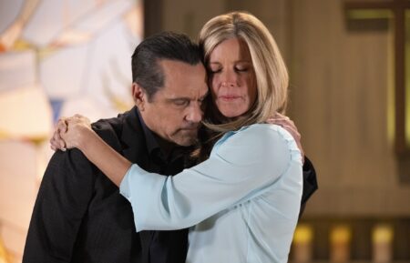 Maurice Benard and Laura Wright as Sonny and Carly on 'General Hospital'