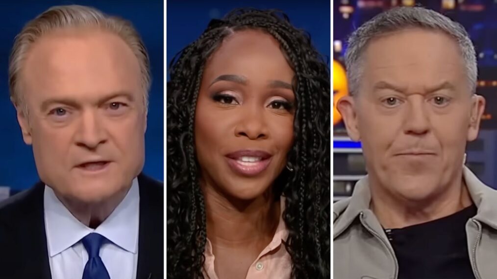 Lawrence O'Donnel, Abby Phillip, Greg Gutfeld