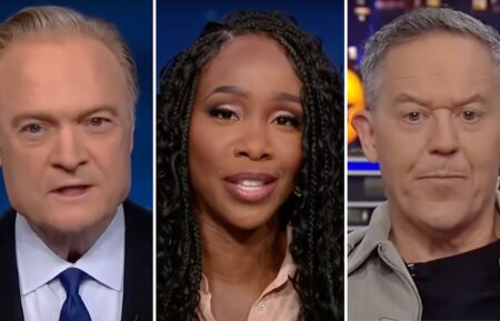 Lawrence O'Donnel, Abby Phillip, Greg Gutfeld