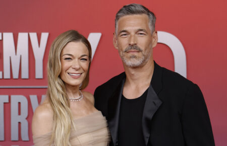 LeAnn Rimes and Eddie Cibrian attend the 60th Academy of Country Music Awards