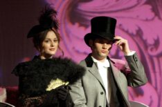 Leighton Meester, Penn Badgley as Blair and Dan in 'Gossip Girl' Season 2