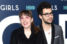 Jack Antonoff and Lena Dunham attend The New York Premiere Of The Sixth & Final Season Of 'Girls'