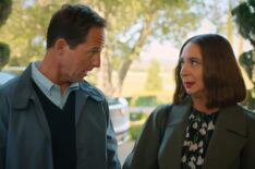 Nat Faxon and Maya Rudolph in 'Loot' Season 3