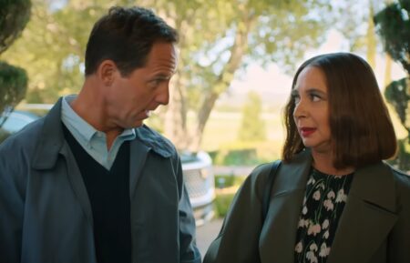Nat Faxon and Maya Rudolph in 'Loot' Season 3