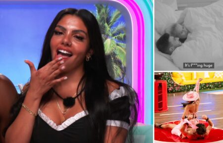 Huda Mustafa in 'Love Island USA' Season 7; Molly Mae and Tommy Fury on 'Love Island UK'; Nicolas “Nic” Vansteenberghe and Cierra Ortega in Love Island USA Season 7