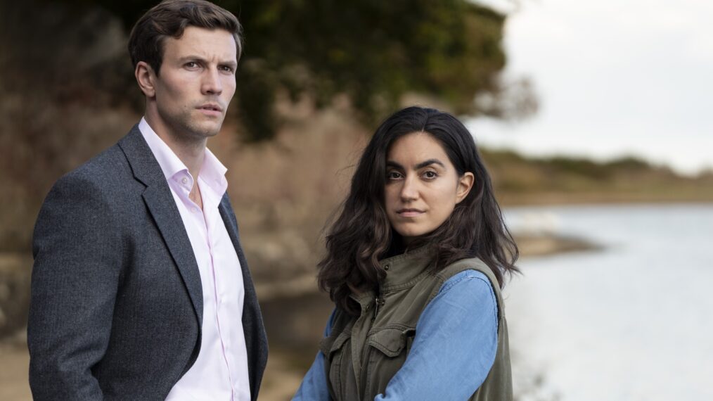 Leo Suter (DI Thomas Lynley) and Sofia Barclay (DS Barbara Havers) — 'Lynley'