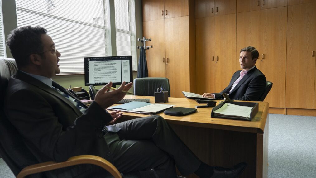 Leo Suter (DI Thomas Lynley) and Daniel Mays (DCI Brian Nies) — 'Lynley'