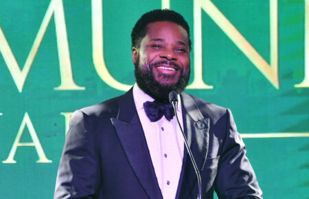 Malcolm-Jamal Warner speaks onstage during the 2023 Beloved Community Awards at Hyatt Regency Atlanta on January 14, 2023 in Atlanta, Georgia. Formerly known as the Salute Greatness Gala, the Beloved Community Awards is a part of the weeklong celebration of the 2023 King Holiday Observance. The event recognizes community leaders, businesses, and organizations that exemplify excellence in leadership, philanthropy and social justice in the spirit of Dr. Martin Luther King, Jr. and Coretta Scott King.