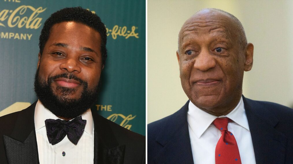 Malcolm-Jamal Warner and Bill Cosby