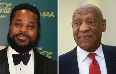 Malcolm-Jamal Warner and Bill Cosby