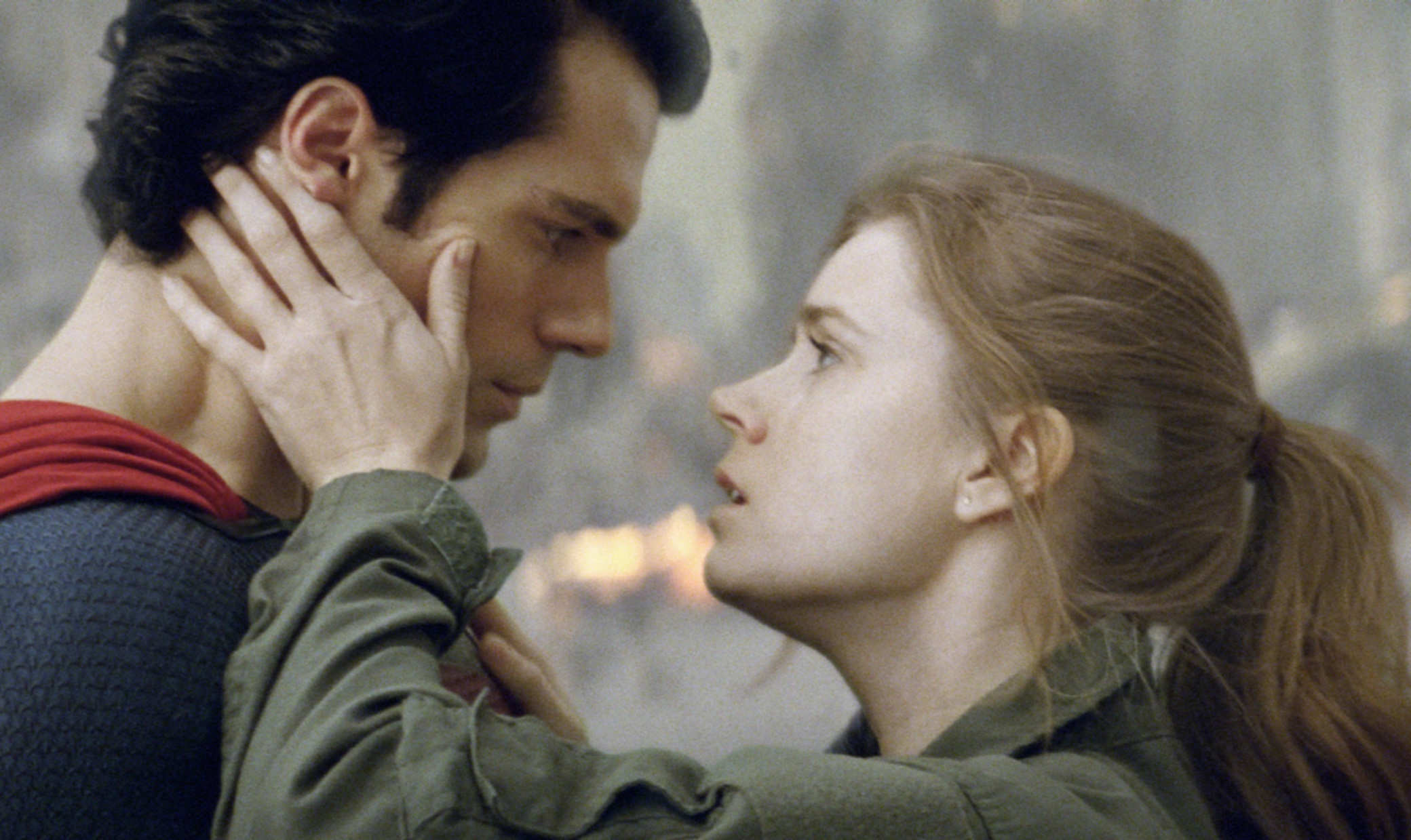 Henry Cavill and Amy Adams as Superman and Lois in 'Man of Steel'