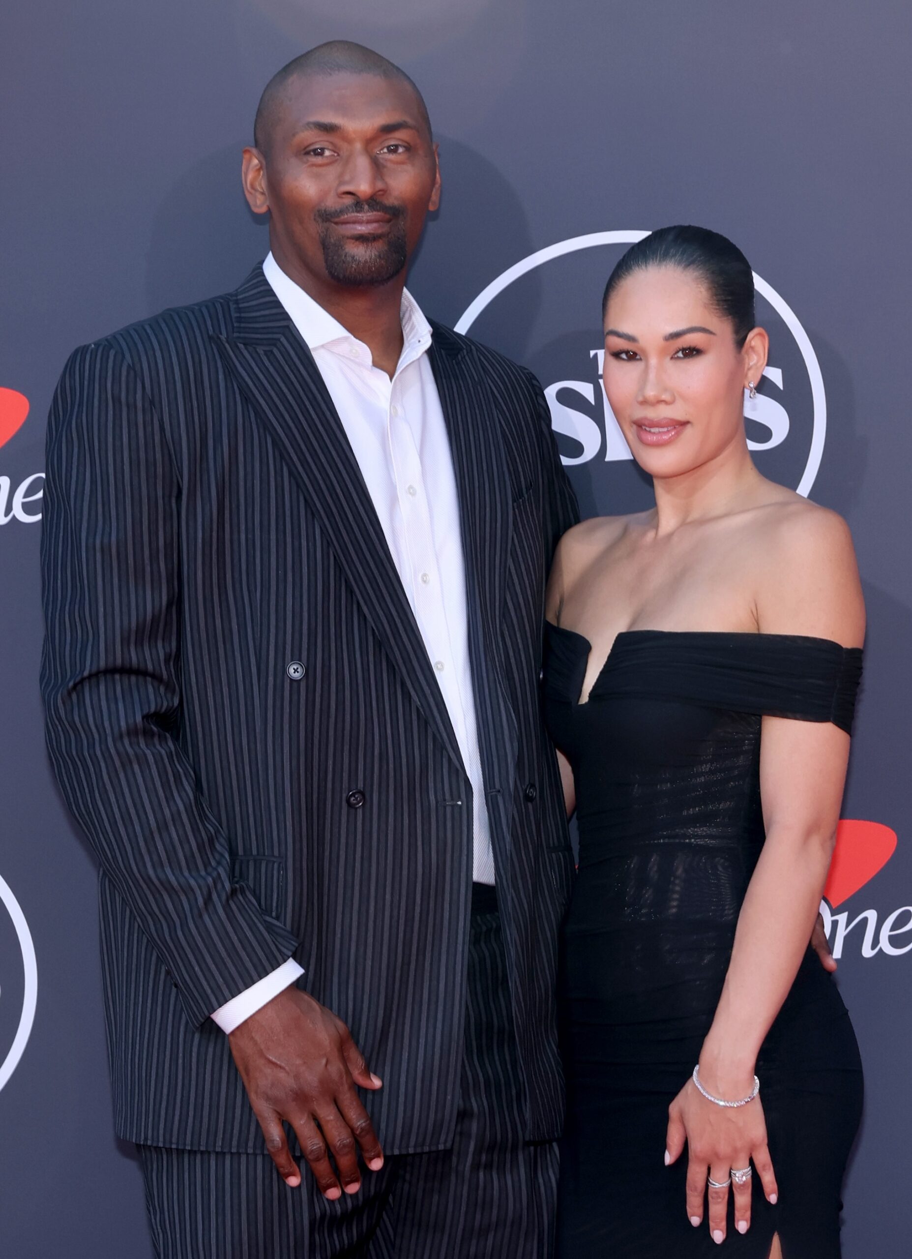 Metta Sandiford-Artest and Maya Sandiford Artest attend the 2025 ESPY Awards at Dolby Theatre on July 16, 2025 in Hollywood, California.