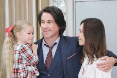 Finola Hughes, Michael Easton, Jophielle Love on 'General Hospital'