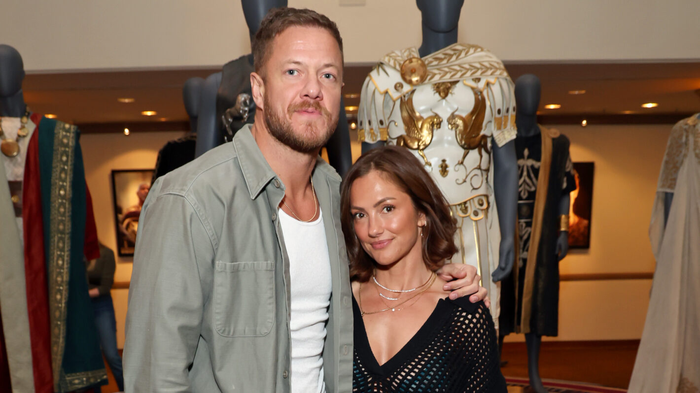 Dan Reynolds and Minka Kelly attend a