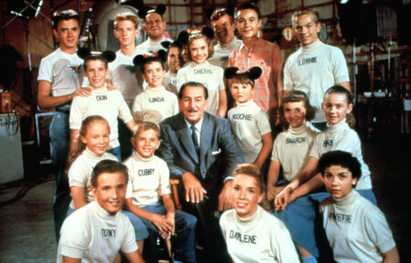 THE MICKEY MOUSE CLUB, Tim Considine, David Stollery, Roy Williams, Jimmie Dodd, Tommy Kirk, Lonnie Burr, Don Grady, Linda Hughes, Lynn Ready, Cheryl Holdridge, Kevin 