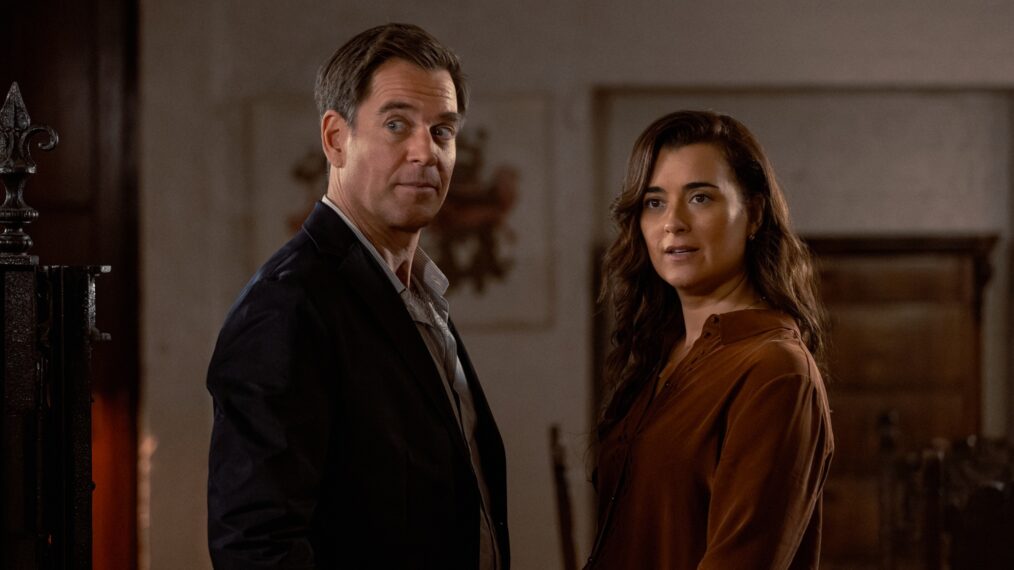 Michael Weatherly and Cote de Pablo in 'NCIS: Tony & Ziva'