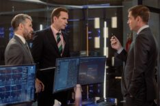 Julian Ovenden as Jonah, James D'Arcy as Henry and Michael Weatherly as Tony Dinozzo — 'NCIS: Tony & Ziva'