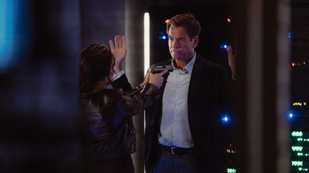Nassima Benchicou as Martine and Michael Weatherly as Tony Dinozzo — 'NCIS: Tony & Ziva'