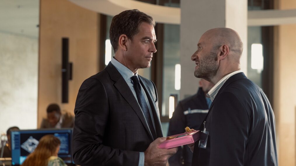 Michael Weatherly as Tony Dinozzo and Emmanuel Bonami as Galimard — 'NCIS: Tony & Ziva'