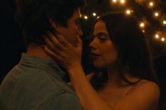 Logan Lerman and Molly Gordon as Issac and Iris in 'Oh, Hi!'