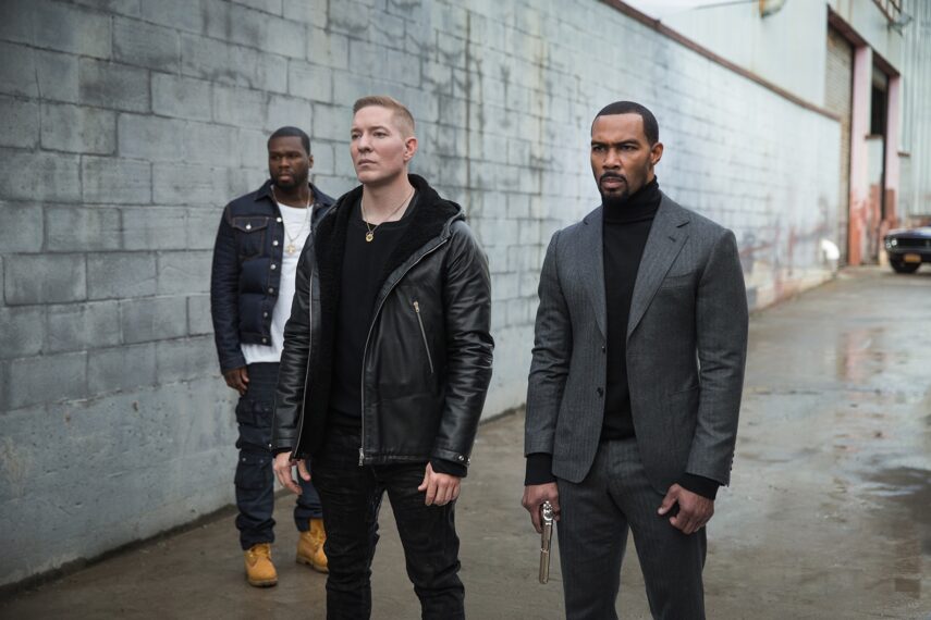 Curtis '50 Cent' Jackson, Joseph Sikora, Omari Hardwick in 'Damage Control' (Season 5, Episode 2) of 'Power'