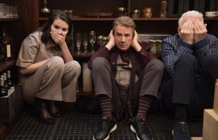 Selena Gomez, Martin Short, and Steve Martin in 'Only Murders in the Building' Season 5