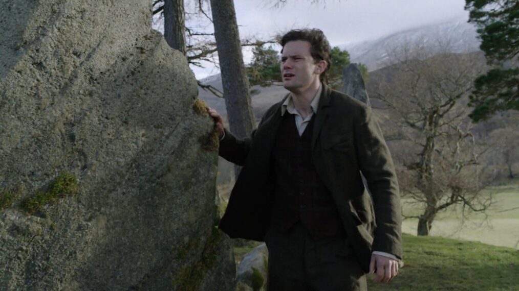 Jeremy Irvine in 'Outlander: Blood of My Blood' Season 1
