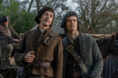 Rory Alexander and Jamie Roy in 'Outlander: Blood of My Blood' Season 1