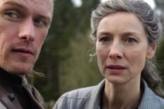 Sam Heughan and Caitriona Balfe in 'Outlander' Season 8