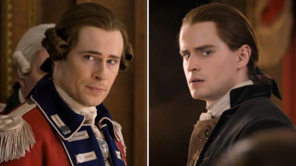 David Berry and Charles Vandervaart in 'Outlander' Season 8