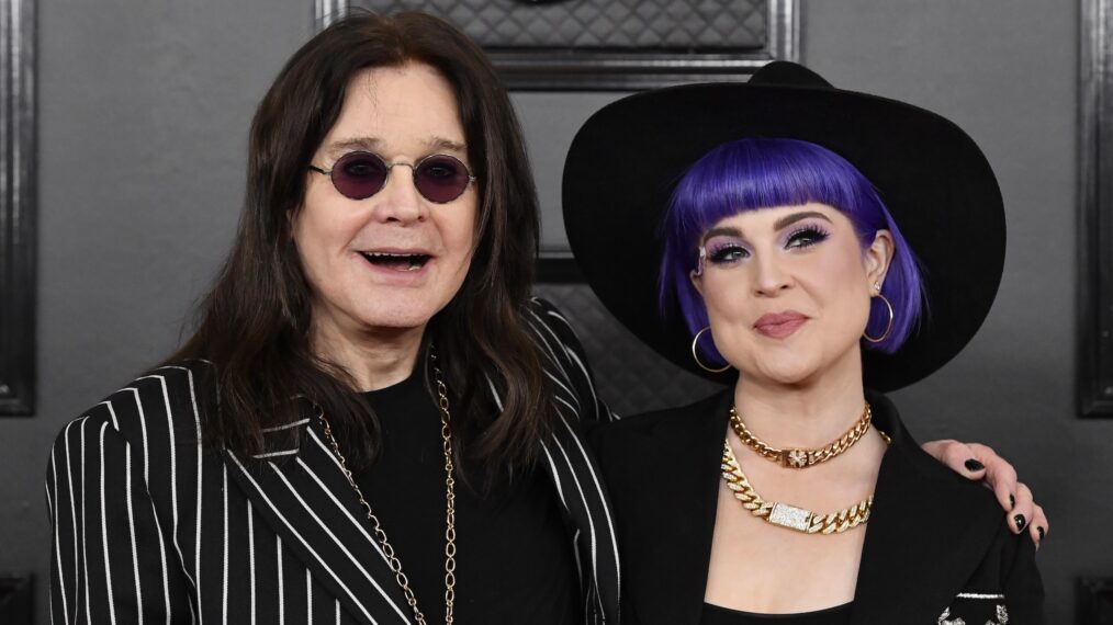 Ozzy and Kelly Osbourne