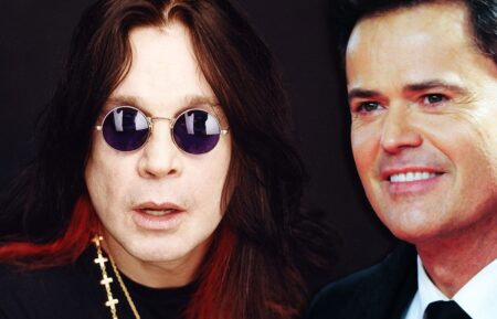 Ozzy Osbourne and Donny Osmond composite image