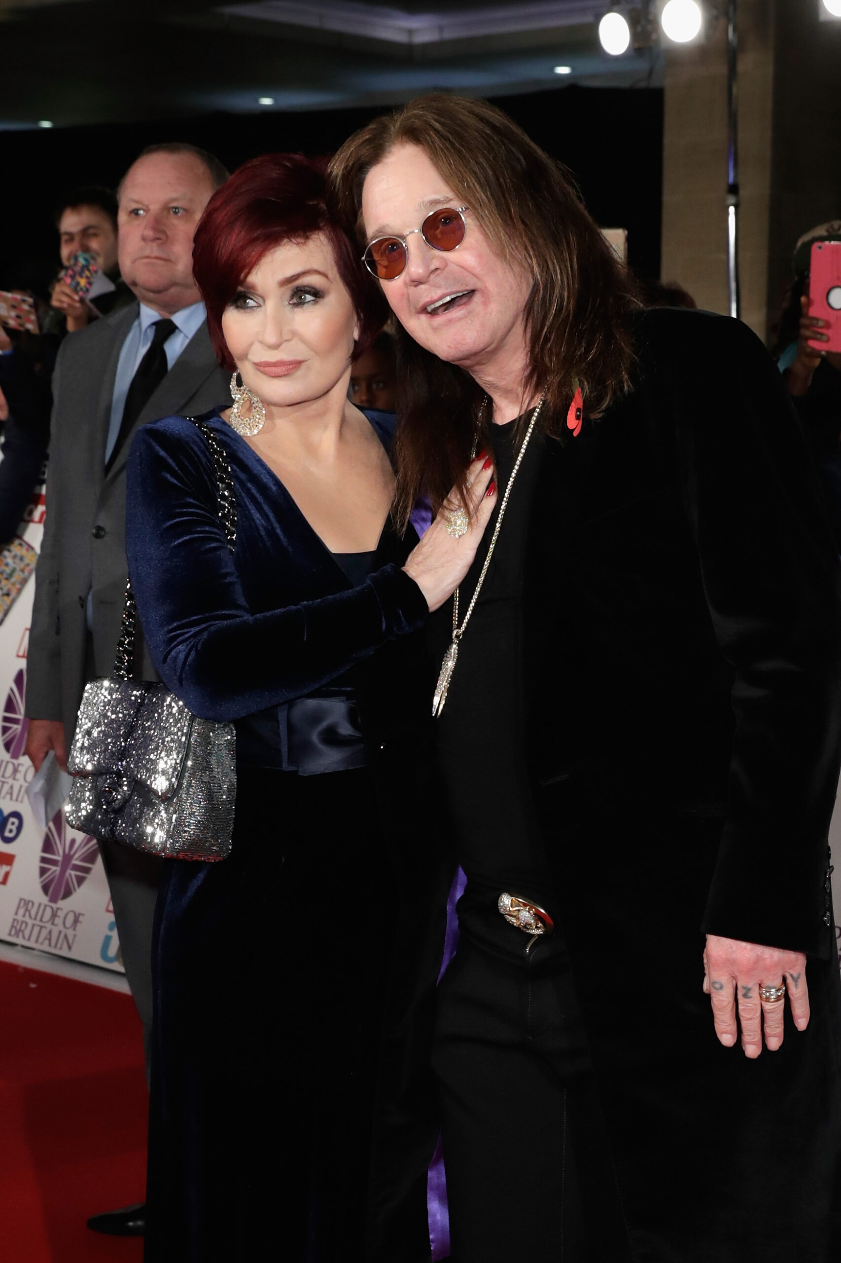 Sharon Osbourne and Ozzy Osbourne attend the Pride Of Britain Awards