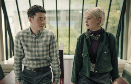 Tom Lewis as Elliot Scott and Ella Maisy Purvis as Patience Evans in Patience - season 1 episode 6