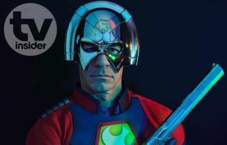 John Cena, James Gunn, Jennifer Holland, Frank Grillo, Steve Agee, Sol Rodriguez, Freddie Stroma, and Tim Meadows for 'Peacemaker' Season 2 at SDCC 2025