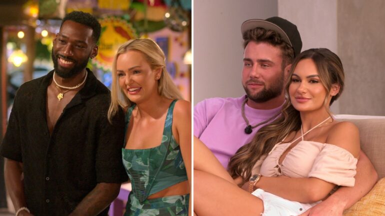 Kaz Bishop and Micah Lussier, Harry Jowsey and Jessica Vestal of 'Perfect Match' Season 2