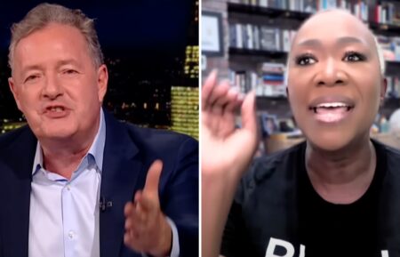 Piers Morgan and Joy Reid