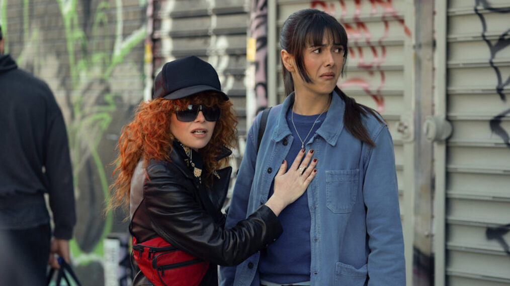 Natasha Lyonne as Charlie Cale, Patti Harrison as Alex in 'Poker Face' Season 2 Episode 10