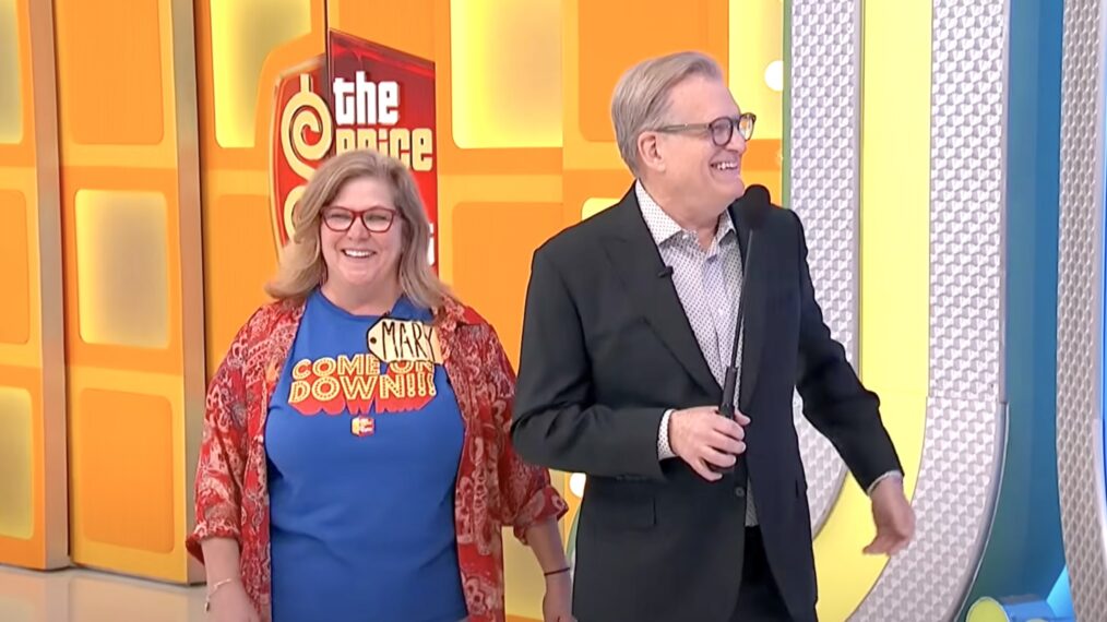 Drew Carey and PIR contestant