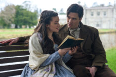 Lachlan Quarmby and Katie Stevens in 'Providence Falls'
