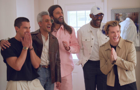 Antoni Porowski, Tan France, Jonathan Van Ness, Karamo Brown, Jeremiah Brent in 'Queer Eye' Season 9 Episode 1