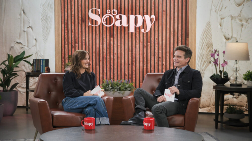 Rebecca Budig and Greg Rikaart - 'Soapy' podcast
