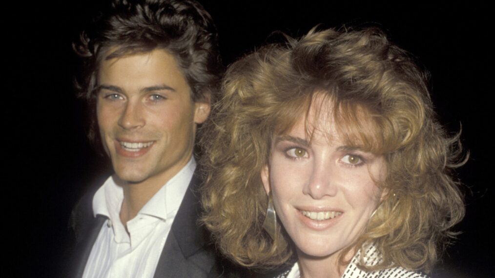 Rob Lowe and Melissa Gilbert