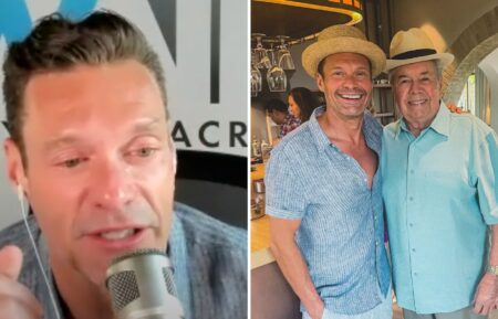 Ryan Seacrest and dad