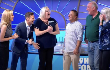 Vanna White and Ryan Seacrest on Wheel