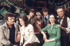 Michael Levin, Kate Mulgrew, Malcolm Groome, Ilene Kristen, Andrew Robinson, Helen Gallagher, Bernard Barrow in Ryan's Hope